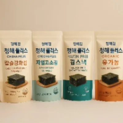 “김도 이제 프리미엄 시대”'청해김', 기능성 프리미엄 김 신제품 출시…수출·헬스푸드 시장 정조준