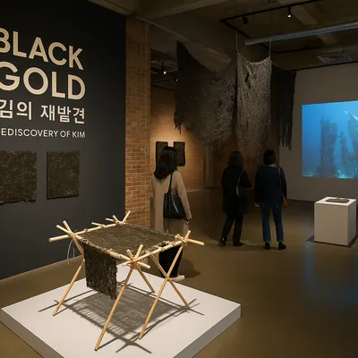 “김 한 장에 담긴 문화, 예술이 되다”식탁에서 갤러리까지… 김산업의 확장, ‘문화콘텐츠’가 되다전통 해조류에서 ‘K-아이덴티티’로… 김, 이제는 문화다